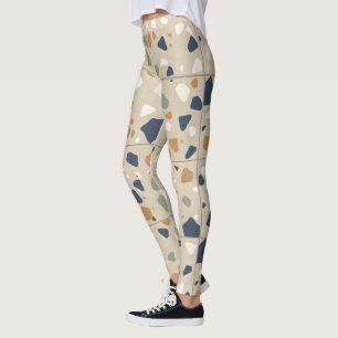 Mute Terrazzo Muster Leggings