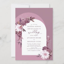 Mute Violet Dusty Lila Blumenarschenhochzeit