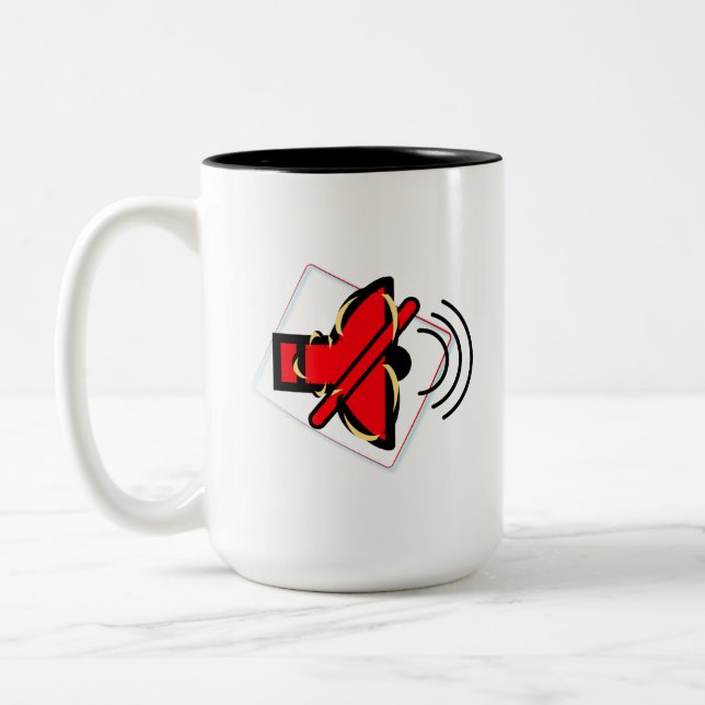 Mute Zweifarbige Tasse (Links)