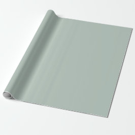 Muted Eucalyptus Green Color Geschenkpapier