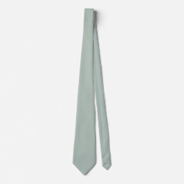 Muted Eucalyptus Green Color Krawatte