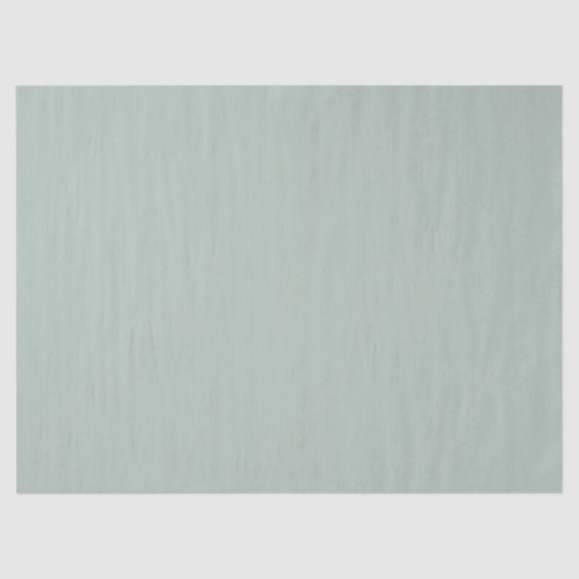 Muted Eucalyptus Green Color Seidenpapier (Vorderseite)