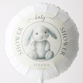Muted getufft Bunny BABY SHOWER Ballon