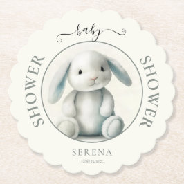 Muted getufft Bunny BABY SHOWER Untersetzer