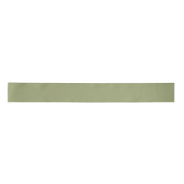 Muted Moss Green Color Satinband