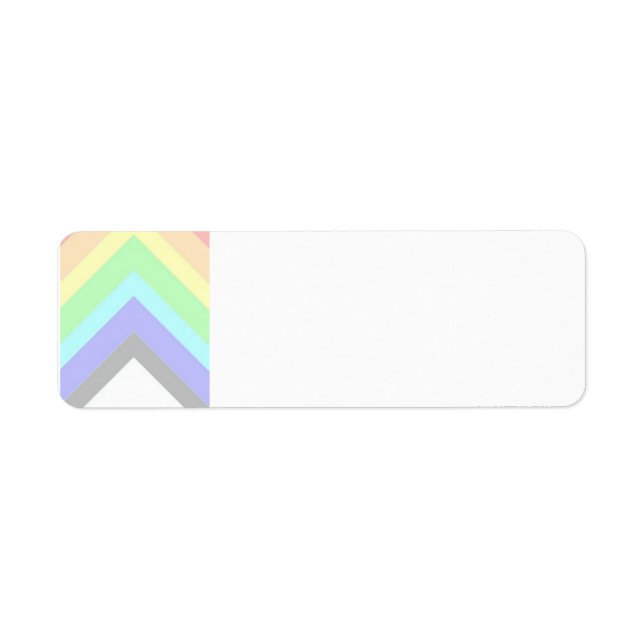 Muted Rainbow Chevron (Vorne)