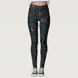 Mutete Blumenelegante Multimedia-Printwerbung | vo Leggings