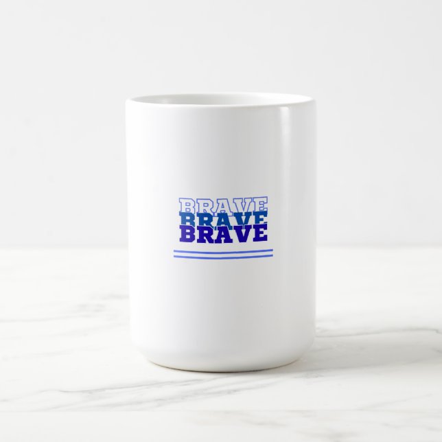 Mutig Kaffeetasse (Mittel)