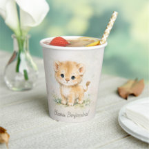 Mutig & Stark Safari-Aquarell-Löwe-Baby-Party