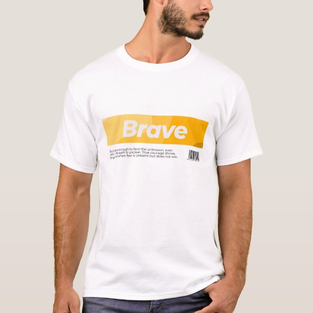 Mutig T-Shirt (Vorderseite)