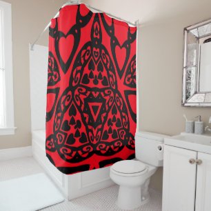 mutig und schön duschvorhang