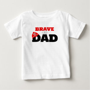 Mutig wie Vater Feuerwehrmann T - Shirt