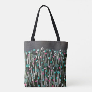 Mutige Blüte Tasche