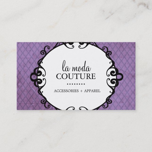 Mutige Designer-Visitenkarte Visitenkarte (Vorderseite)