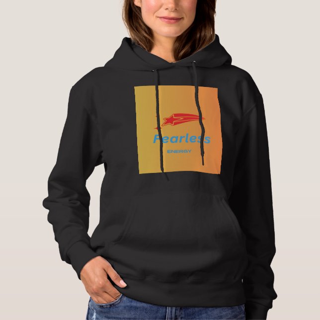 Mutige Energie  Hoodie (Vorderseite)