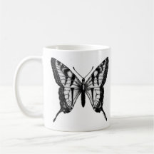 Mutige Frack-Schmetterlings-Kaffee-Tasse