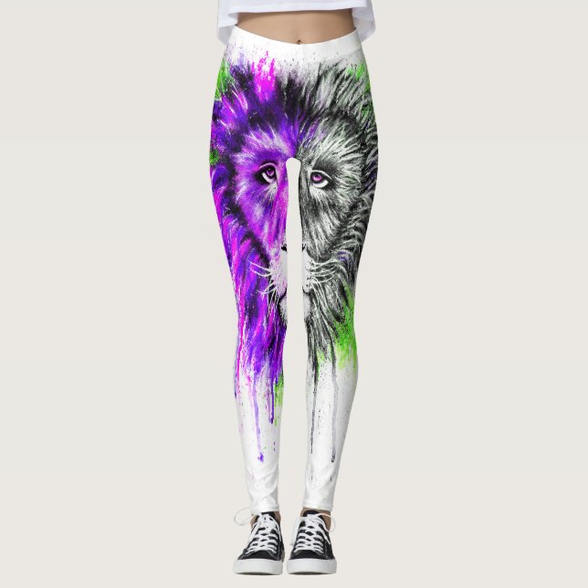 Mutige Leggings je! (Vorderseite)