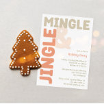Mutige, moderne Jingle- und Mingle-Holiday-Party Einladung<br><div class="desc">Senden Sie herzliche Wünsche in dieser Urlaubssaison mit dieser einzigartigen und niedlichen, kühlen, modernen Jingle und mischen Feier Einladung. Das schlichte und minimalistisch gestaltete Design ist in hellrosa, pastellfarbenen Korallen, Salbei, Rot und Pfirsichfarben inspiriert. Dieses Design feiert den festlichen Geist des Dezember und bringt jedem Anlass eine fröhliche und lustige...</div>