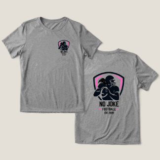 Mutige QB-Wappen  Tri-Blend Shirt