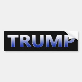 MUTIGER Autoaufkleber DONALD TRUMP - cooles blaues