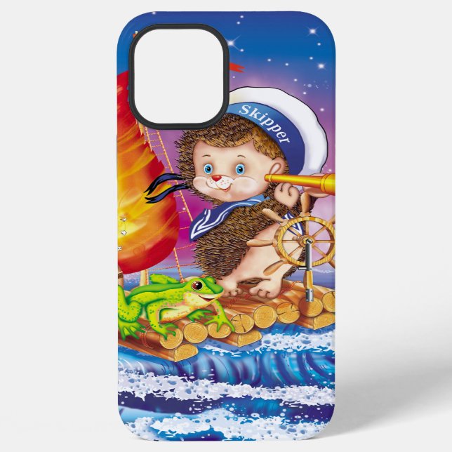 Mutiger Seemann iPhone 12 Pro Max Hülle (Rückseite)