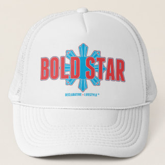 Mutiger Stern-voller Logo-Fernlastfahrer-Hut Truckerkappe