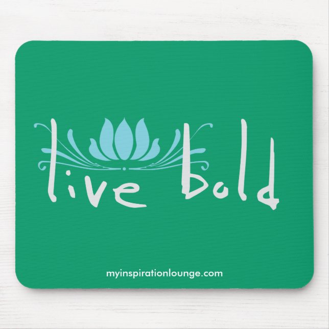 Mutiges Lebhaftmousepad Mousepad (Vorne)
