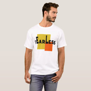 Mutiges modernes abstraktes geometrisches Markende T-Shirt