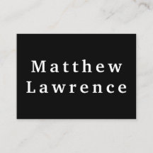 MUTIGES u. einfaches Schwarzweiss