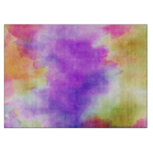 Mutil-Color Decorative Glass Cutting Board Schneidebrett