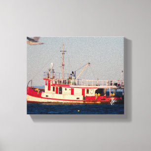 Mutiny Bay Schlepper Flying Bird Fotografie Leinwanddruck