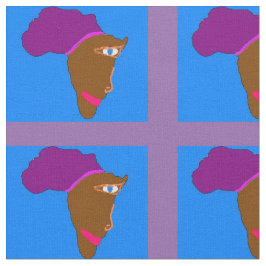 Mutter-Afrika-Gewebe Stoff