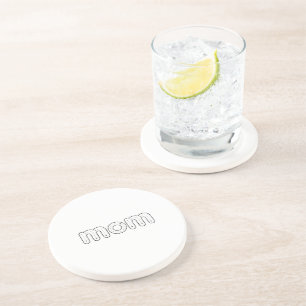 Mutter Alphabet Tracing Muttertag Geschenk Unterse Getränkeuntersetzer