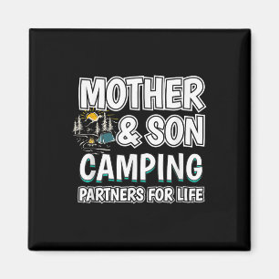 Mutter & Sohn Camping-Partner fürs Leben Campe Magnet