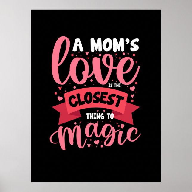 Mutter Art A Mama Liebe Poster (Vorne)