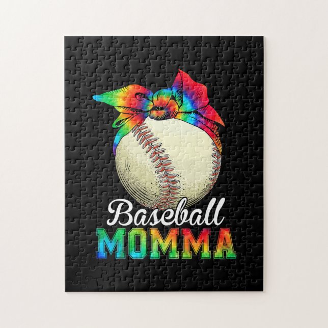 Mutter Art Baseball Momma Geburtstag (Vertikal)