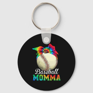 Mutter Art Baseball Momma Geburtstag Schlüsselanhänger