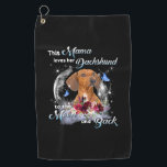 Mutter Art Dackel Mama Birthday Golfhandtuch<br><div class="desc">Mutter Art Dackel Mama Birthday</div>