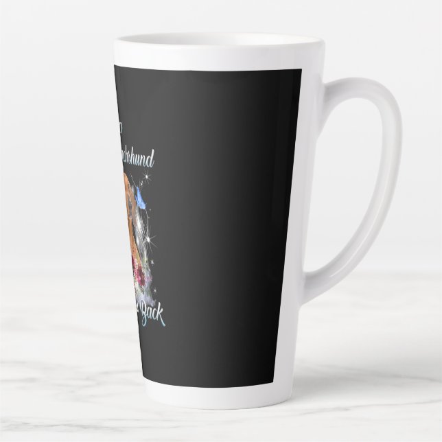 Mutter Art Dackel Mama Birthday Milchtasse (Rechts)