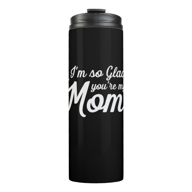 Mutter Art, du bist meine Mama Thermosbecher (Vorderseite)