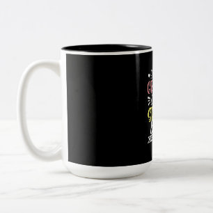 Mutter Art erste Mal Oma Birthday Zweifarbige Tasse