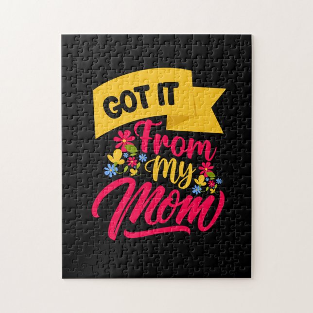 Mutter Art Got es von meiner Mama (Vertikal)