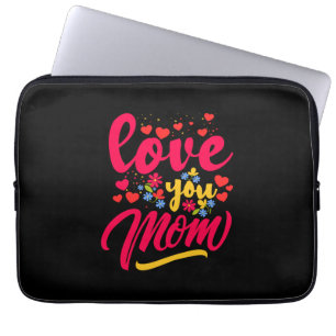 Mutter Art Liebe Sie Mama Laptopschutzhülle