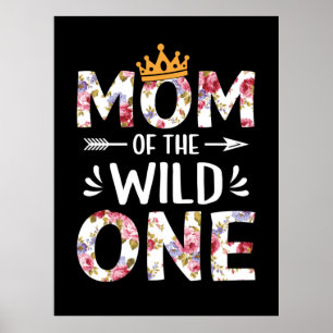 Mutter Art Mama des Wilden Poster