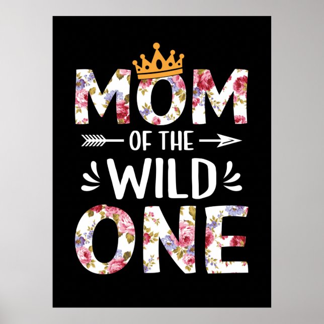 Mutter Art Mama des Wilden Poster (Vorne)