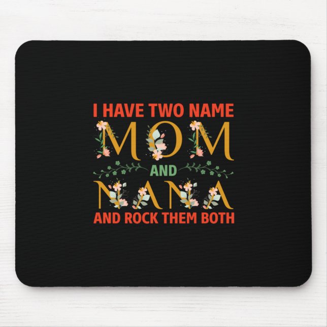 Mutter Art Mama und Nana Mousepad (Vorne)