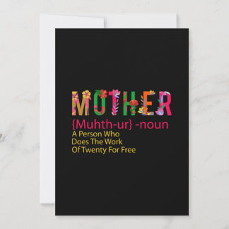 Mutter Art Mutter Blume Definition Einladung