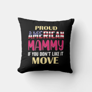 Mutter Art Proud American Mommy Kissen