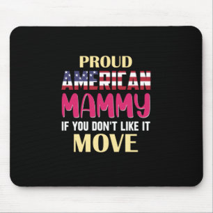 Mutter Art Proud American Mommy Mousepad