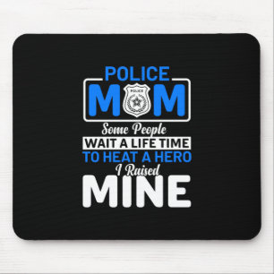 Mutter Art Proud Polizei Mama Mousepad